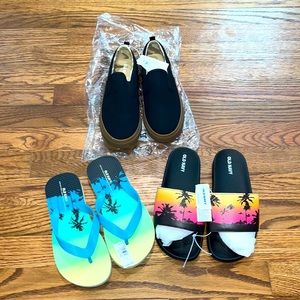 Lot of Size 2 Boys Shoes OLD NAVY